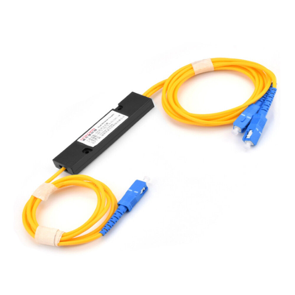 1x 2 FBT Splitter, Singlemode, 2.0mm Cable SC Connector